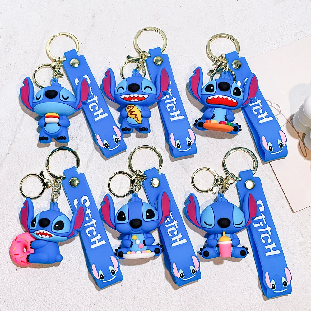 Stitch Buddy Silicone Keychain