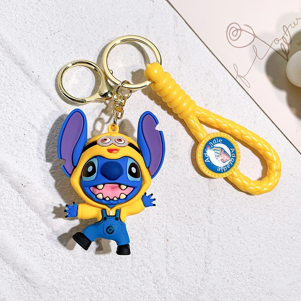 Stitch Buddy Silicone Keychain