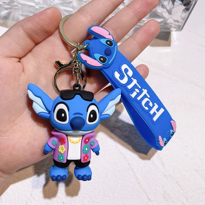 Stitch Buddy Silicone Keychain