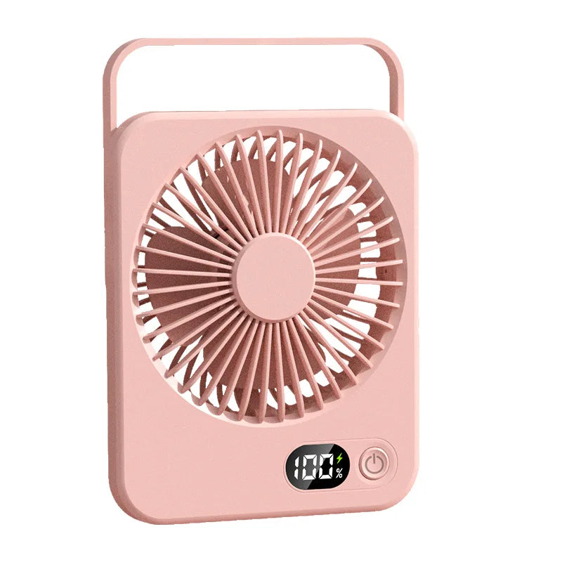 Ultra Quiet Foldable Desktop Fan, Mini Fan, Office Desktop Fan