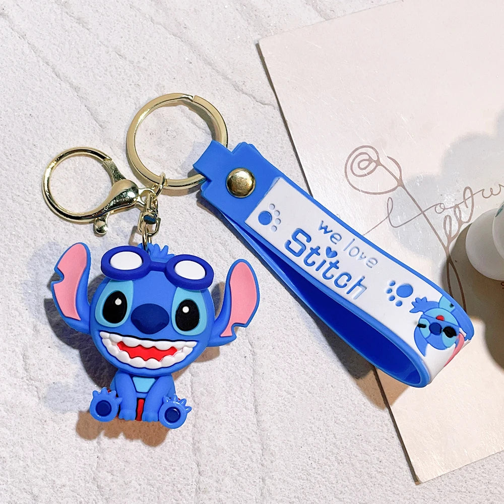 Stitch Buddy Silicone Keychain