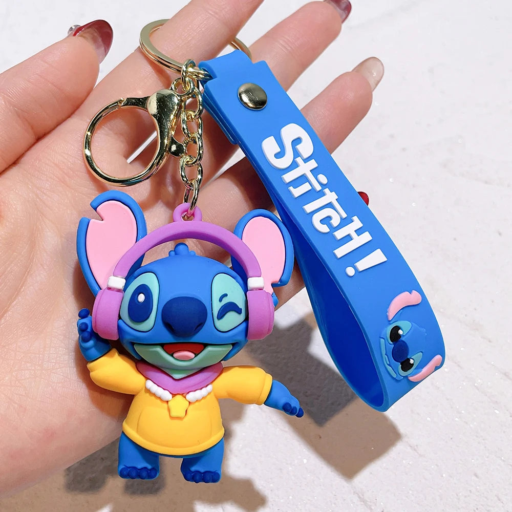 Stitch Buddy Silicone Keychain