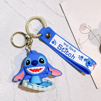 Stitch Buddy Silicone Keychain