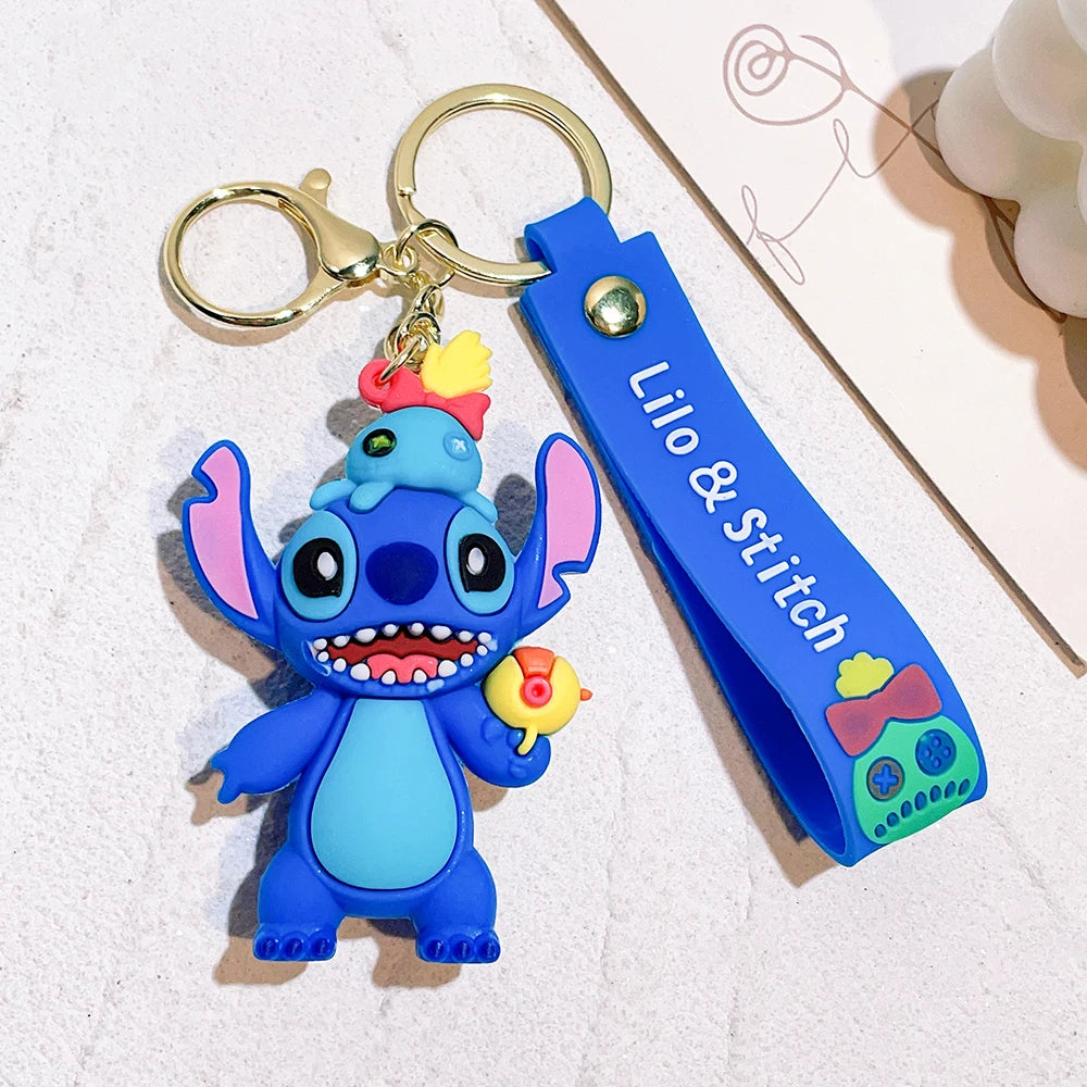 Stitch Buddy Silicone Keychain