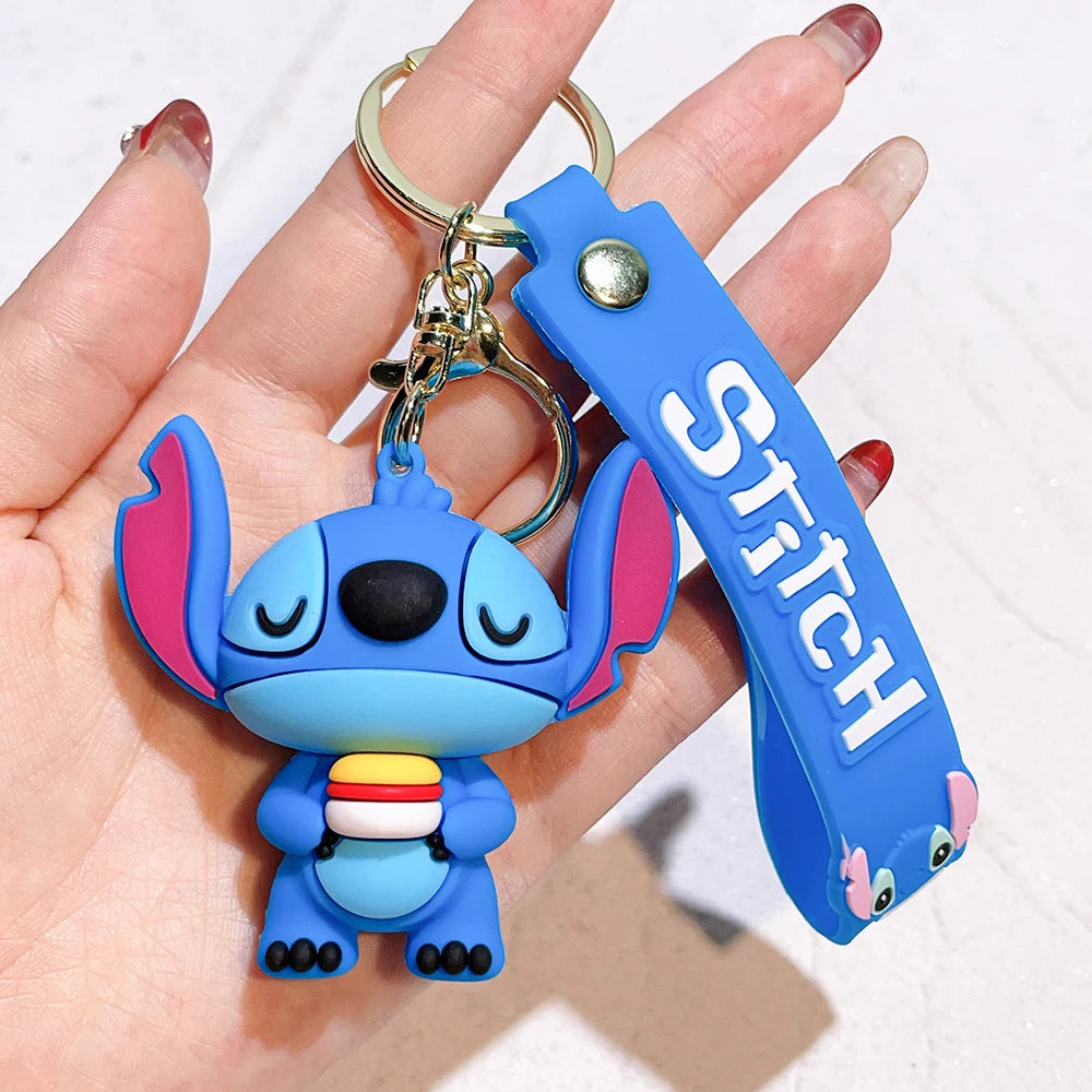 Stitch Buddy Silicone Keychain