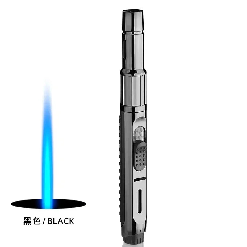 2023 Planet Lightsaber Butane Gas Lighter 360° Use Metal Outdoor Windproof Turbine Torch Jet Lighter Gun BBQ Welding Cigar Tool