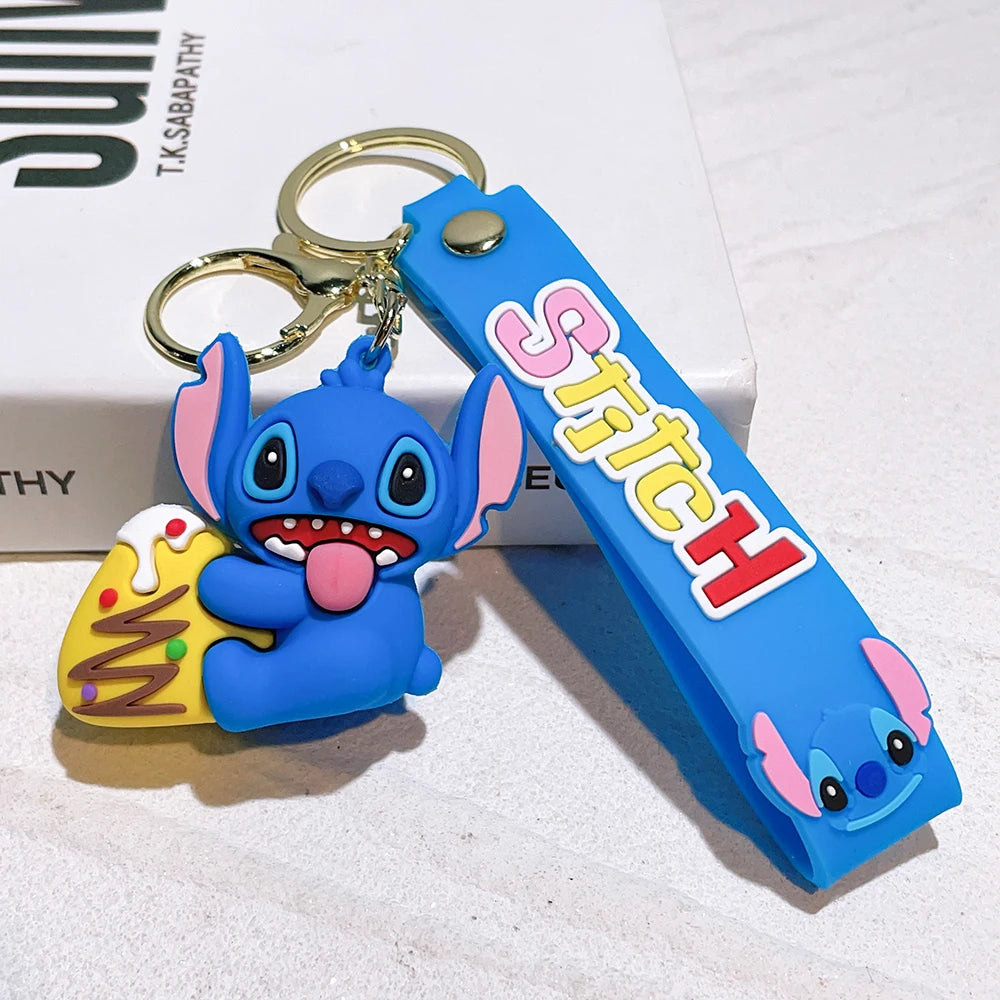 Stitch Buddy Silicone Keychain