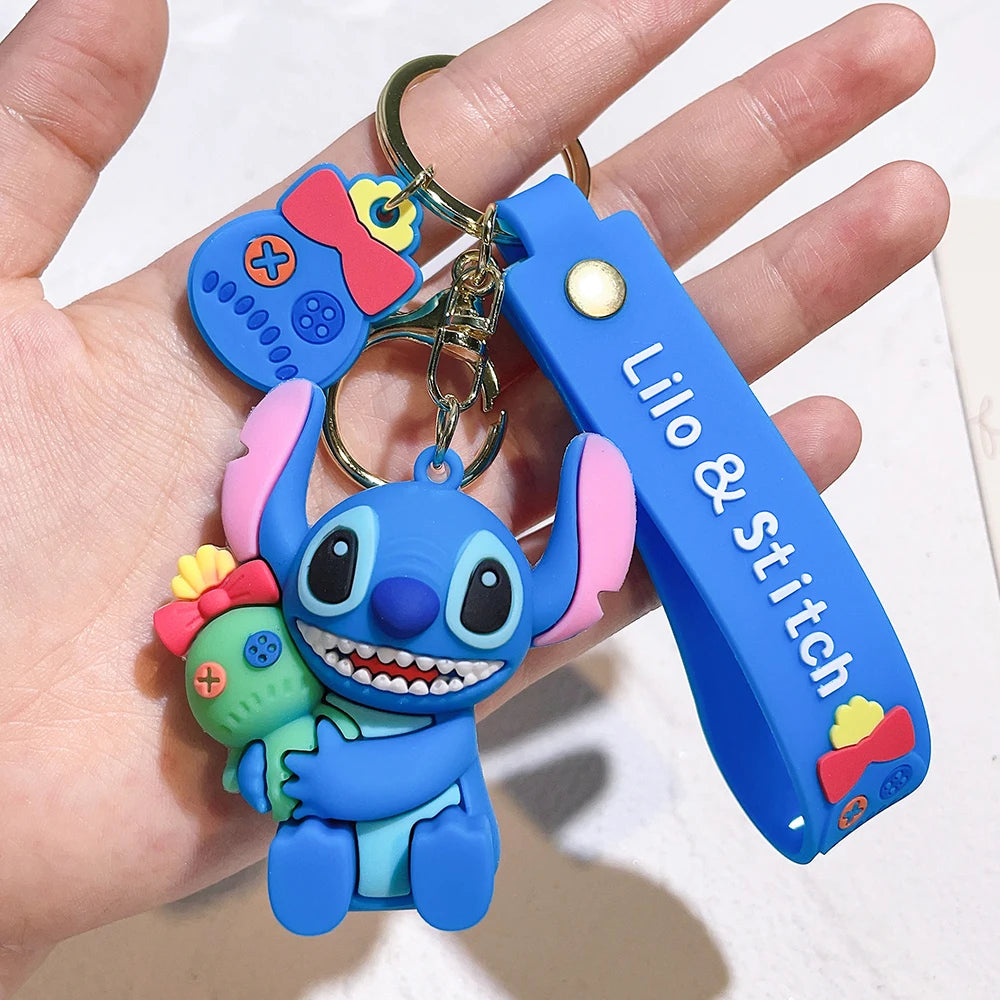 Stitch Buddy Silicone Keychain