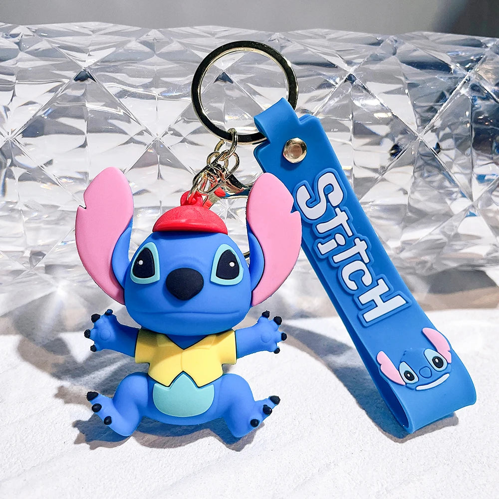 Stitch Buddy Silicone Keychain