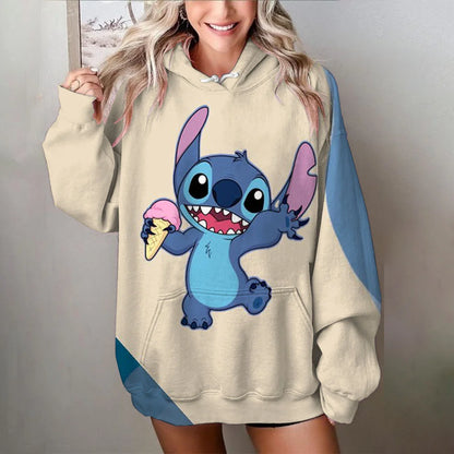 Stitch Cozy Oversized Sweatshirt