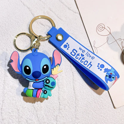 Stitch Buddy Silicone Keychain