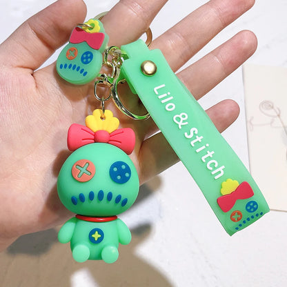 Stitch Buddy Silicone Keychain