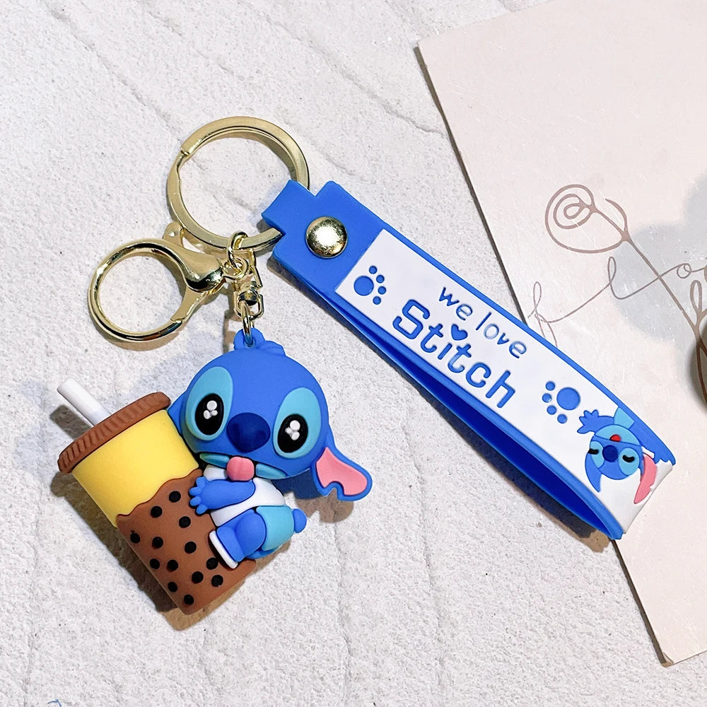 Stitch Buddy Silicone Keychain