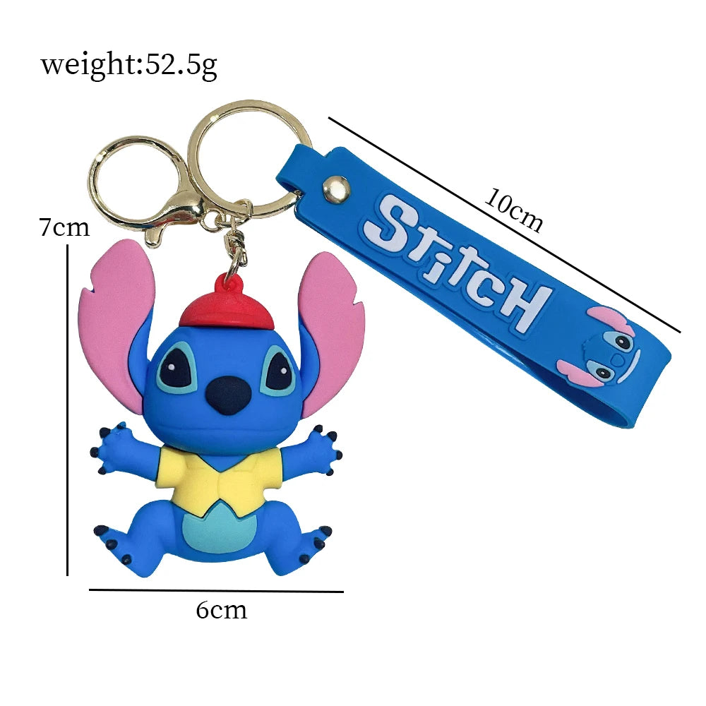 Stitch Buddy Silicone Keychain