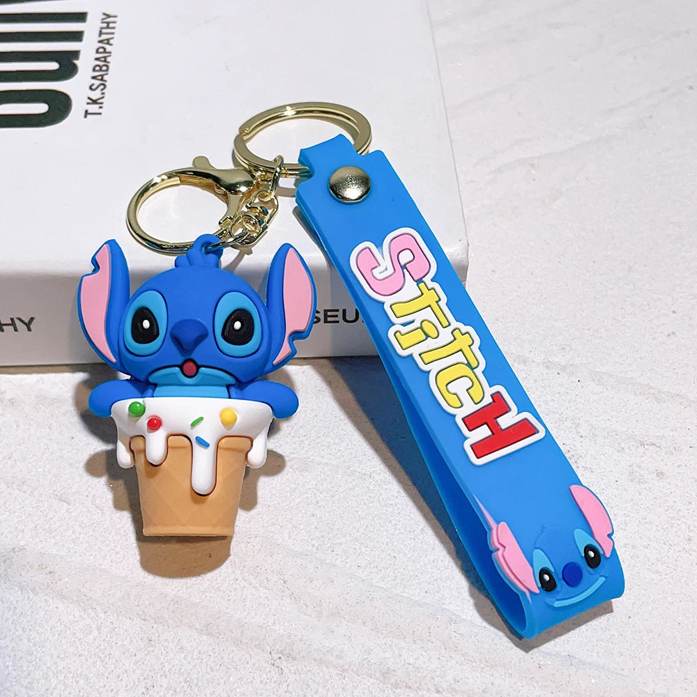 Stitch Buddy Silicone Keychain