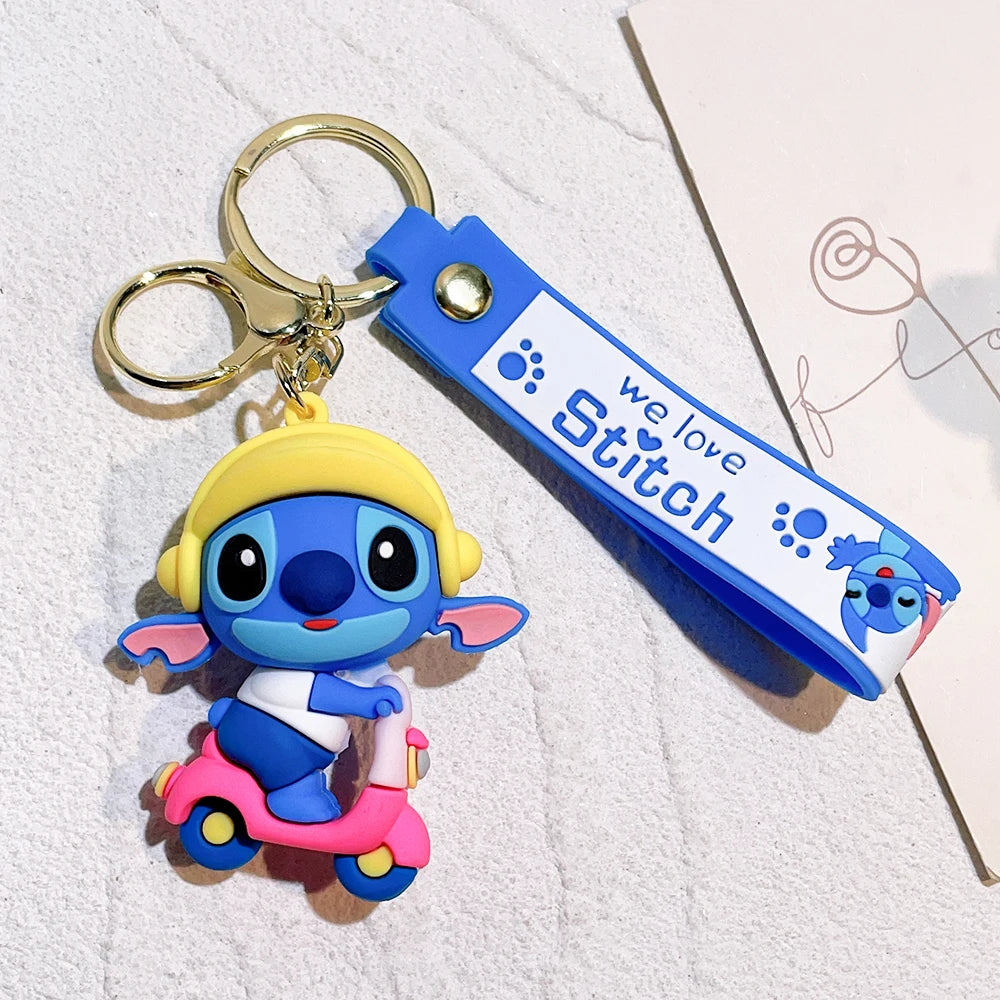 Stitch Buddy Silicone Keychain