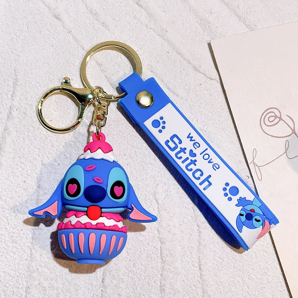 Stitch Buddy Silicone Keychain