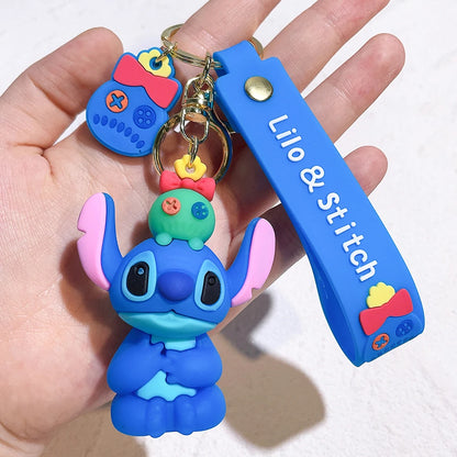 Stitch Buddy Silicone Keychain