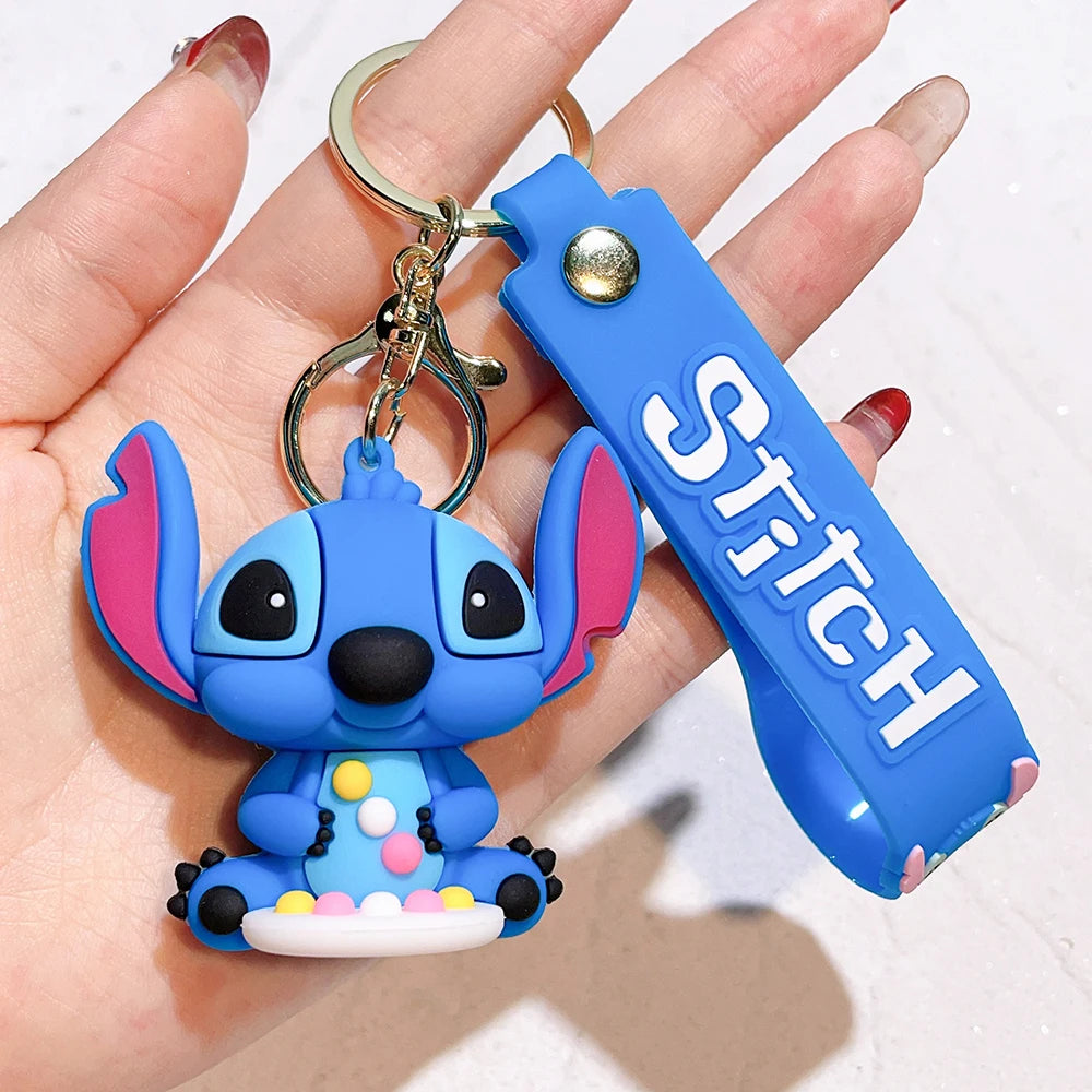 Stitch Buddy Silicone Keychain