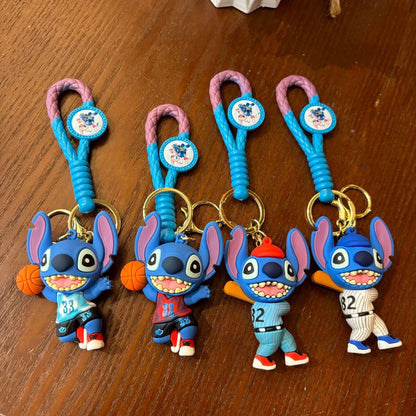 Stitch Buddy Silicone Keychain