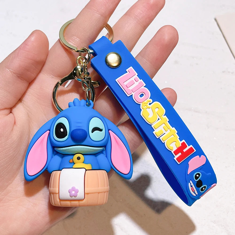 Stitch Buddy Silicone Keychain