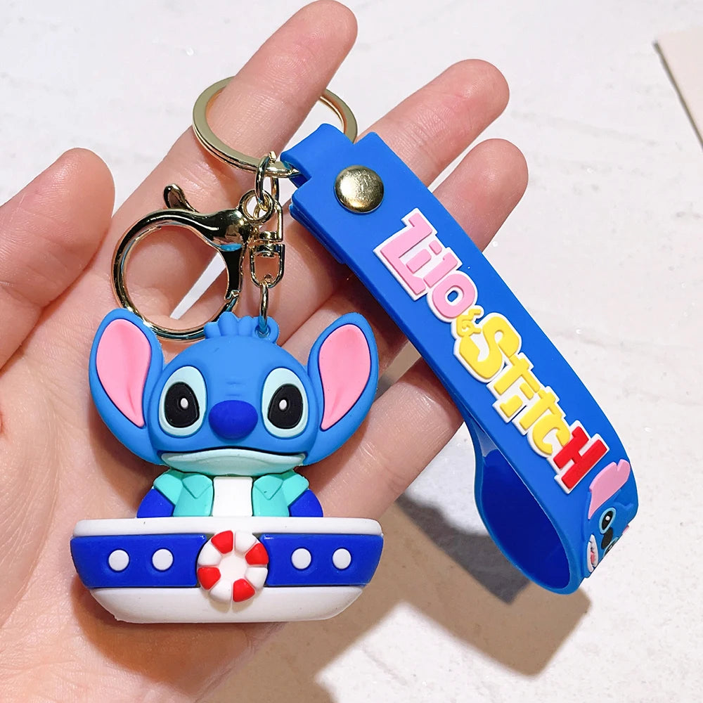 Stitch Buddy Silicone Keychain