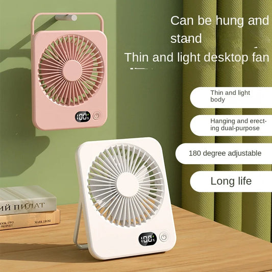 Ultra Quiet Foldable Desktop Fan, Mini Fan, Office Desktop Fan