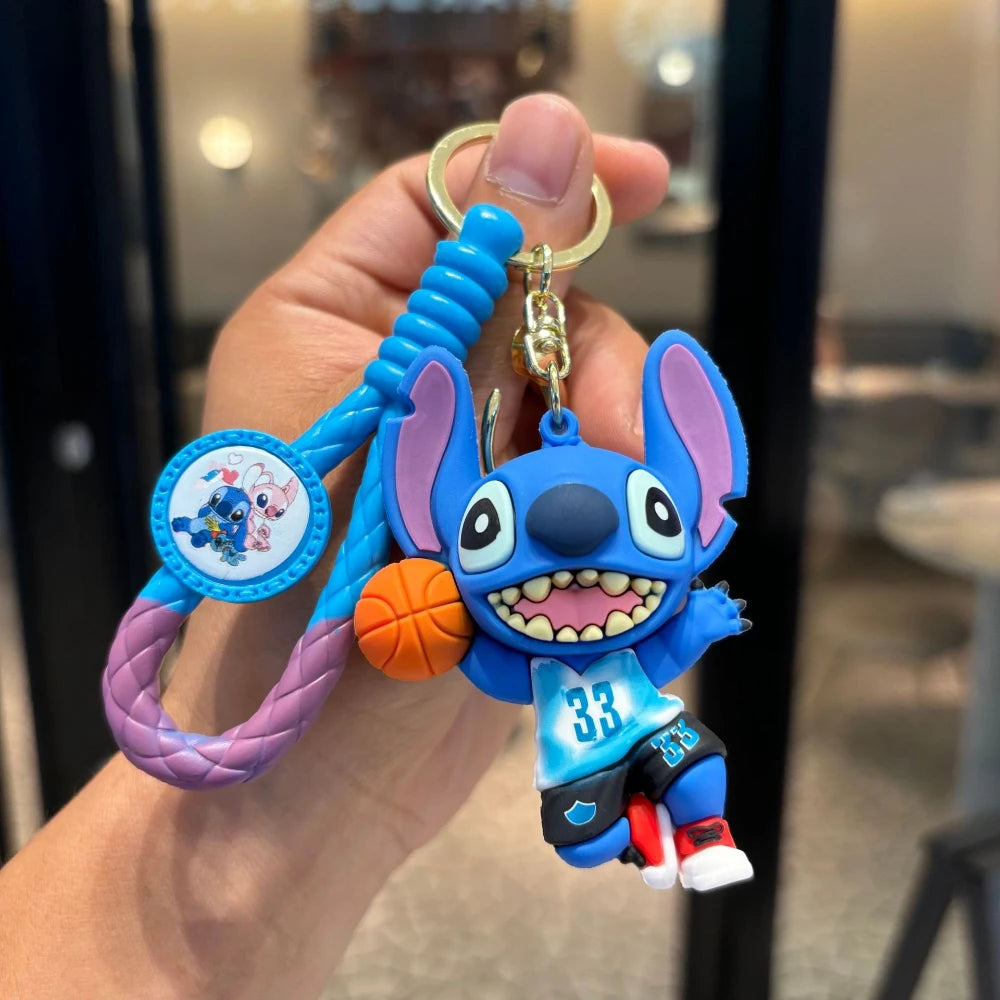 Stitch Buddy Silicone Keychain