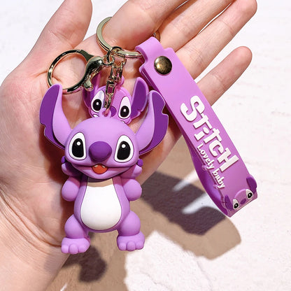 Stitch Buddy Silicone Keychain