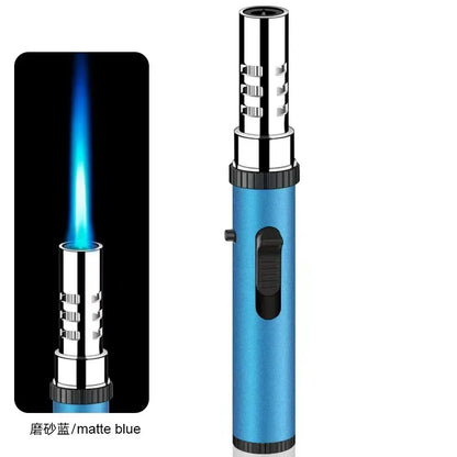 2023 Planet Lightsaber Butane Gas Lighter 360° Use Metal Outdoor Windproof Turbine Torch Jet Lighter Gun BBQ Welding Cigar Tool