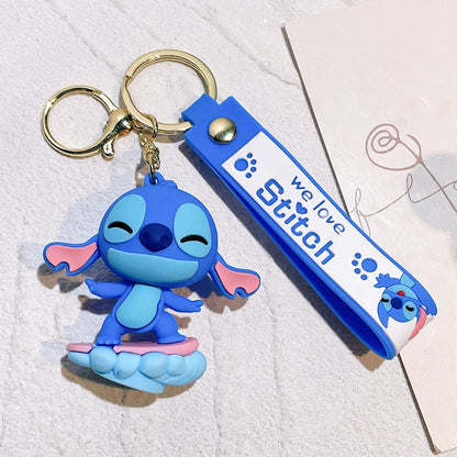 Stitch Buddy Silicone Keychain