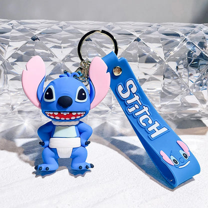 Stitch Buddy Silicone Keychain