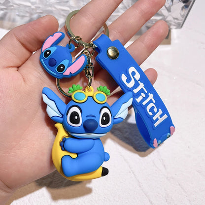 Stitch Buddy Silicone Keychain