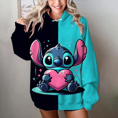 Stitch Cozy Oversized Sweatshirt