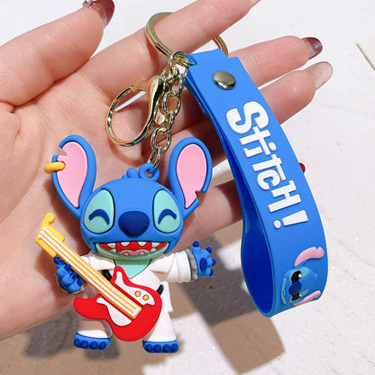 Stitch Buddy Silicone Keychain