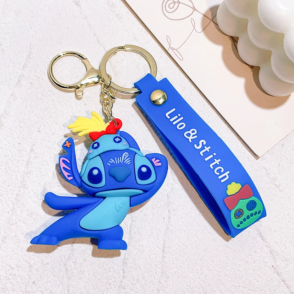 Stitch Buddy Silicone Keychain