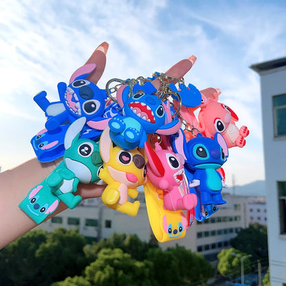 Stitch Buddy Silicone Keychain