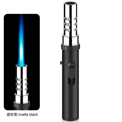 2023 Planet Lightsaber Butane Gas Lighter 360° Use Metal Outdoor Windproof Turbine Torch Jet Lighter Gun BBQ Welding Cigar Tool