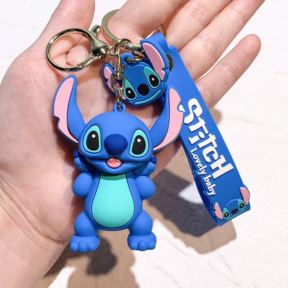 Stitch Buddy Silicone Keychain